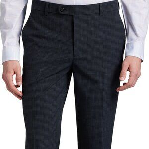 Wilke-Rodriguez Men's Slim Fit Suit Separate Pants 46 x 32 NWT Navy Blue Black